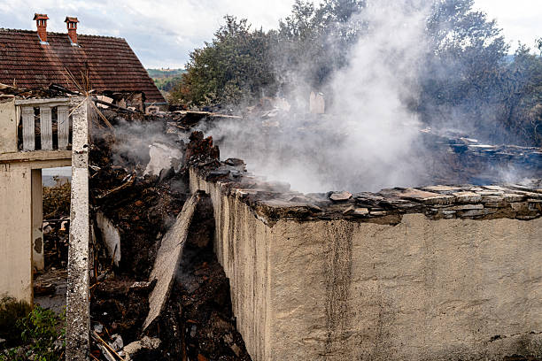 Professional Soot Cleanup technician working in Adamstown, MD